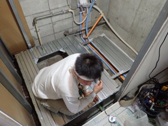 ユニットバス組立 P8210031